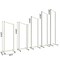 5X Square Wedding Backdrop Stand Flower Rack Balloon Frame Arch